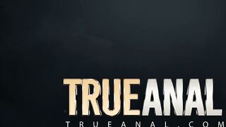 TRUE ANAL Gorgeous blonde Emma Starletto's first anal