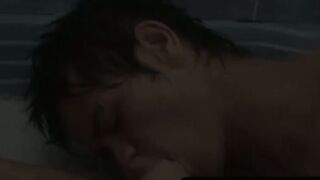 OTBXXX.com - Amateur latino twinks enjoy a steamy fucking session in the bathtub unti