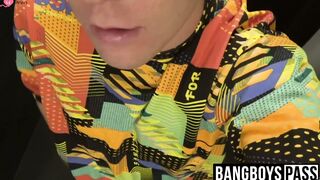Handsome hottie Alexander videos himself masturbating solo