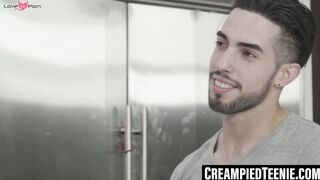 CreampiedTeenie.com - Eddie Dean enjoys various sex positions with Val Steele