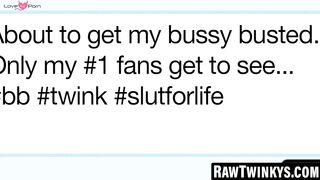 RawTwinkys.com - Dylan Ferrell demands bareback from James Stirling