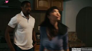 Couple cuckolds ghost out of their house