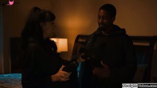 Couple cuckolds ghost out of their house