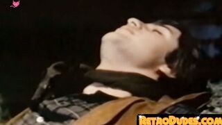 RetroDudes.com - Cowboys enjoy hard raw pounding in vintage gay video