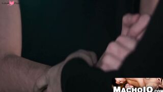 MachoIO.com - Twink released from bondage to bareback for facial cumshot
