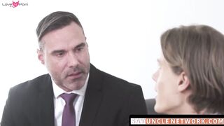 SayUncleNetwork.com - Adorable twink deepthroats and barebacked by Mormon elder