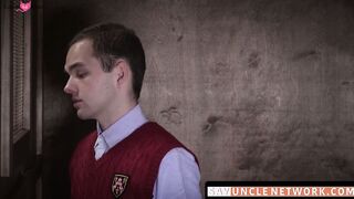SayUncleNetwork.com - Mature priest fucks younger guy bare after his confession and a