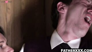 FatherXXX.com - Atone sins with raw fucking, priest's alternative method