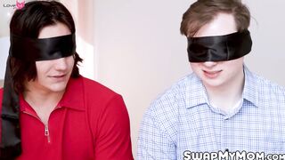 Stepmoms Mckenzie Lee and Aviana Violet help their stepsons lose their virginity