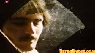 RetroDudes.com - Gay guys masturbate hard outside and shoot their loads