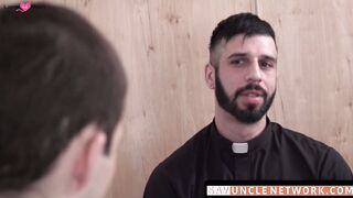 SayUncleNetwork.com - Religious daddy teases twink with dildo and fucks him raw and h