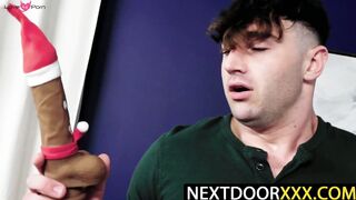 NextDoorXXX.com - Brandon Anderson and Michael Boston fuck for the holidays