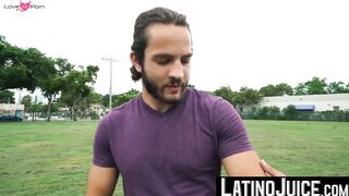 Jacked stud Dante Drackis paid to play with my long horny cock