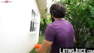 Jacked stud Dante Drackis paid to play with my long horny cock