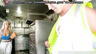 Bridgette B Serves A Pair Of Huge Tits