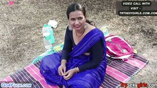 Desi Married Bhabhi with Boyfriend Jungle Sex