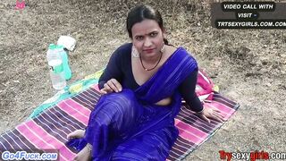 Desi Married Bhabhi with Boyfriend Jungle Sex