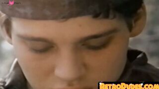 RetroDudes.com - Vintage gay action shows raw pounding in nature
