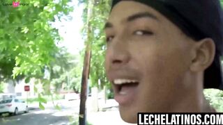 LecheLatinos.com - Buffed dante Drackis plows horny Diego's tasty hole