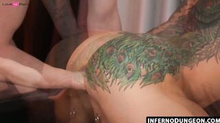 InfernoDungeon.com - Archer Croft oozes cum from fisting with Andrew Connor