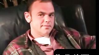 MenWorkinXXX.com - Mature guy flaps his little cock around and jerks off