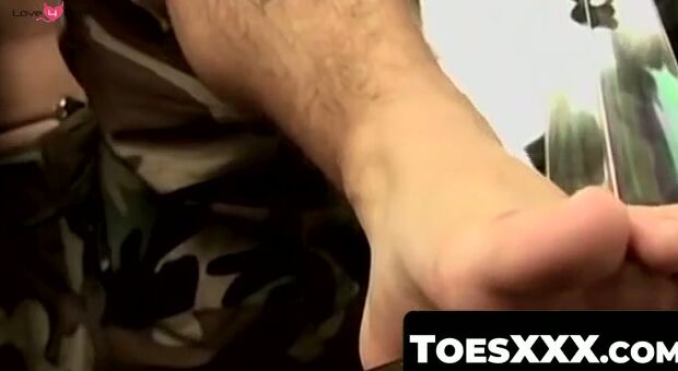 ToesXXX.com - Pale stud Boomer Jacoby's big dick solo rub and cum blast
