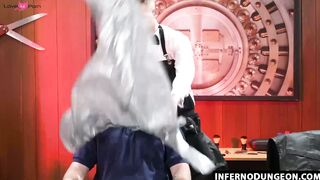 InfernoDungeon.com - Nathan Daniels' bubble butt pounded and fisted
