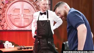 InfernoDungeon.com - Nathan Daniels' bubble butt pounded and fisted