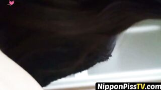 NipponPissTV.com - Hidden cam video of Japanese girls peeing in their panties outdoor