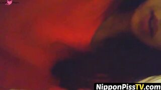 NipponPissTV.com - Hidden cam video of Japanese girls peeing in their panties outdoor