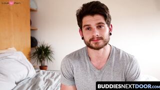 BuddiesNextDoor.com - Matty Strong and Damien Kyle's slow and sensual bareback sessio