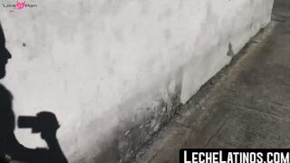 LecheLatinos.com - Straight Latino's first gay fuck with a hung, eager man