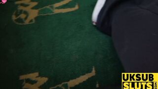 UKSubSluts.com - Skinny babe April Paisley's ass fucking and domination