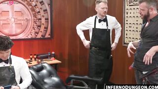 InfernoDungeon.com - Brian Bonds swallows cum in fist fuck with Devin Franco