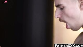 FatherXXX.com - Christmas altar pounding wild sacred sex fest