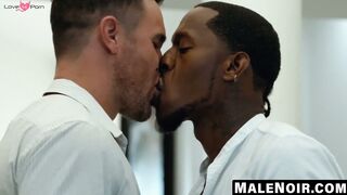 MaleNoir.com - Deep Dick's girthy penis probes deep into my ass hole
