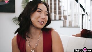 Stepdaughter twins share stepdads cock