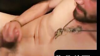 MenWorkinXXX.com - Deviant cock drips cum after an intense solo play