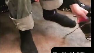 MenWorkinXXX.com - Deviant cock drips cum after an intense solo play