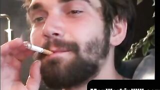 MenWorkinXXX.com - Deviant cock drips cum after an intense solo play