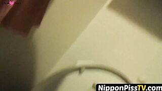 NipponPissTV.com - Young Japanese beauty records herself pissing openly