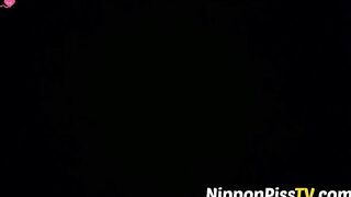 NipponPissTV.com - Young Japanese beauty records herself pissing openly