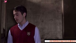 SayUncleNetwork.com - Priest's raw ride on twink after confession and oral worship