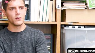 BoyPunish.com - Young suspect's raw, intense BBC interrogation and anal drilling