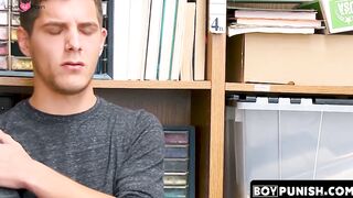 BoyPunish.com - Young suspect's raw, intense BBC interrogation and anal drilling