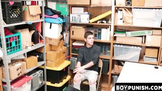 BoyPunish.com - Young suspect's raw, intense BBC interrogation and anal drilling