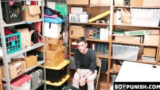 BoyPunish.com - Young suspect's raw, intense BBC interrogation and anal drilling