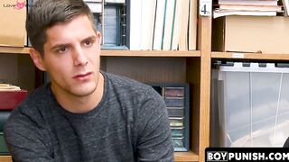 BoyPunish.com - Young suspect's raw, intense BBC interrogation and anal drilling