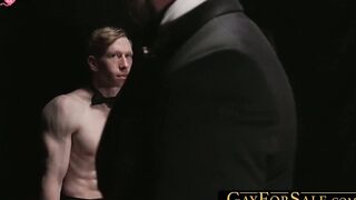 GayForSale.com - Relentlessly deepthroated twinks in group anal and bareback action s