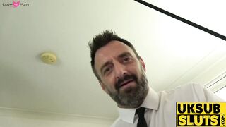 UKSubSluts.com - Kinky BBW Estella Bathory's big cock domination and pleasure